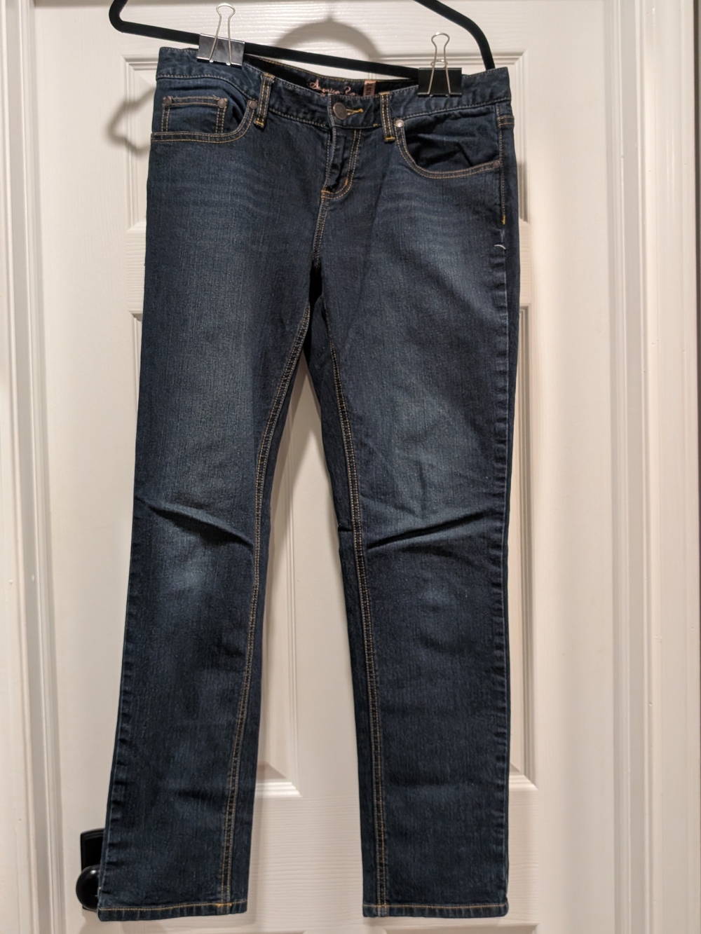 American Rag Women's Dark Indigo Skinny Jeans